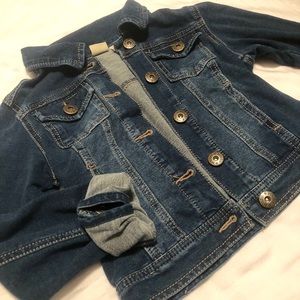 Girls MUDD 7/8 jean jacket